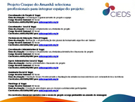 CIEDS Seleciona