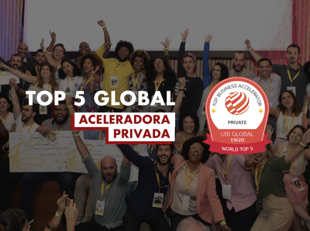 Shell Iniciativa Jovem foi reconhecido como Top 5 Global Aceleradora de negócios Privada