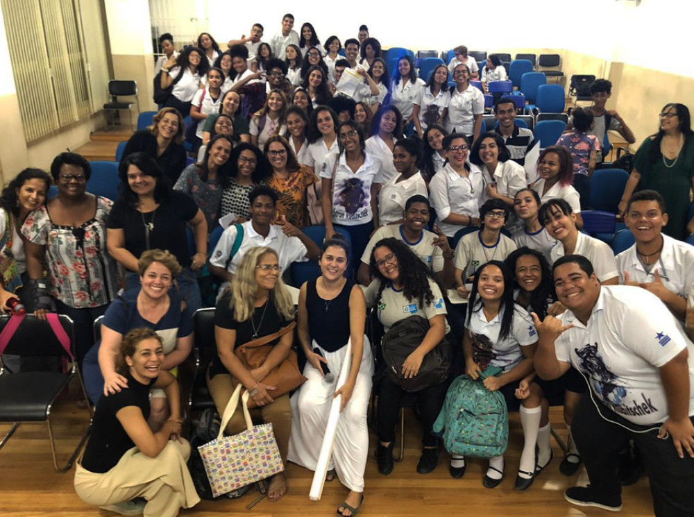 Estudantes exploram suas potências mobilizadoras no projeto Piloto Engajamento Cívico