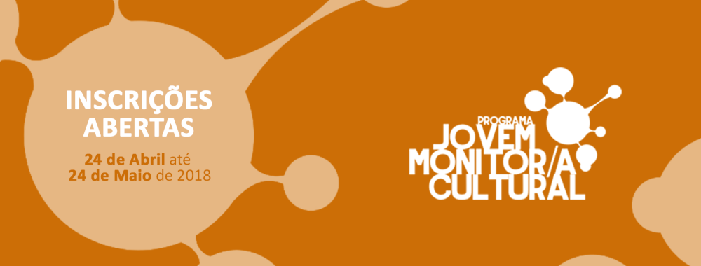 Inscrições abertas para o Programa Jovem Monitor Cultural